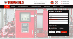 Desktop Screenshot of fireshieldinc.com
